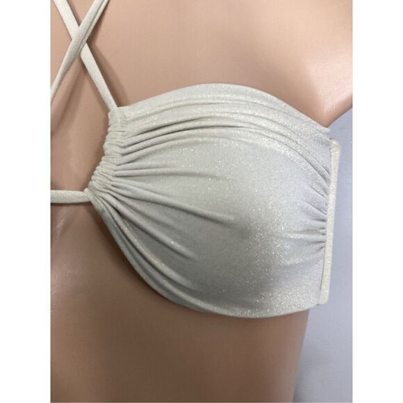 New. L*SPACE bone shimmer bikini. XL. Retails $189 - Picture 9 of 13